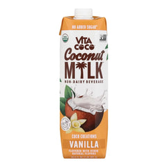 Vita Coco Vanilla Coconut Milk Non-Dairy Beverage - Case of 6/33.8 oz