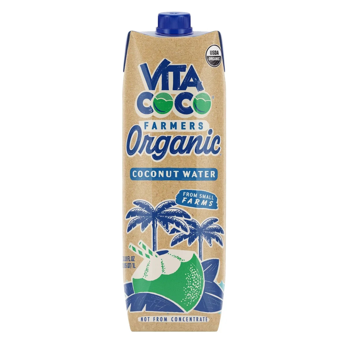 Vita Coco Organic Coconut Water  - 1L Carton