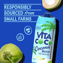Vita Coco Original Coconut Water - 1 L Carton