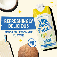 Vita Coco Treats Frosted Lemonade Coconut Water - 16.9 fl oz