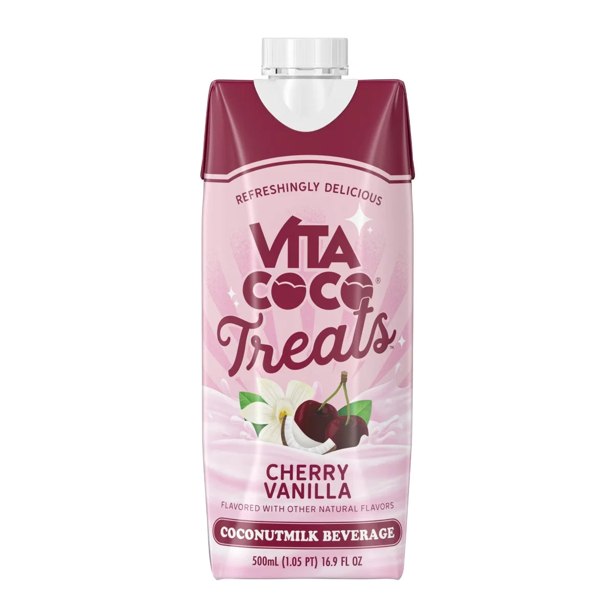 Vita Coco Treats Cherry Vanilla Coconut Water - 16.9 fl oz