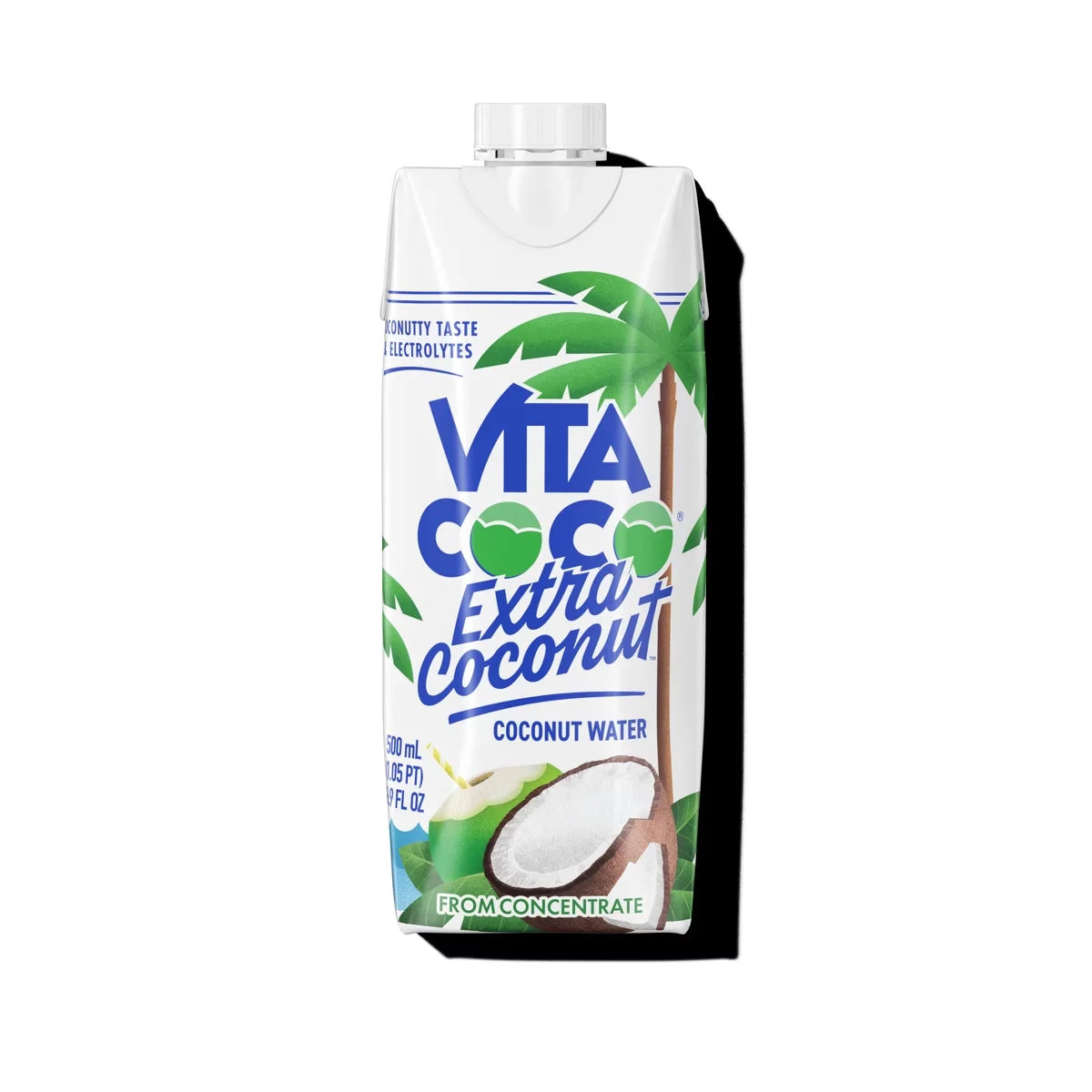 Vita Coco Coconut Water with Pressed Coconut - 16.91 fl oz Carton